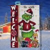 South Carolina Gamecocks NCAA Grinch Football Welcome Christmas House Garden Flag