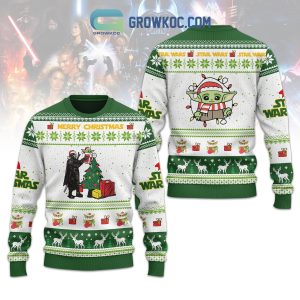 Star Wars Baby Yoda Merry Christmas Ugly Sweater