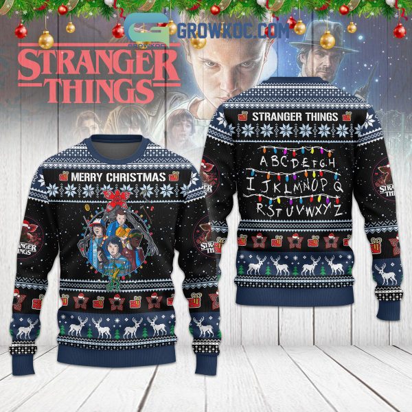 Stranger Things Merry Christmas Ugly Sweater