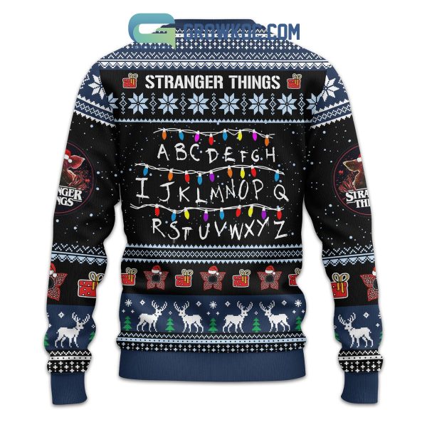 Stranger Things Merry Christmas Ugly Sweater