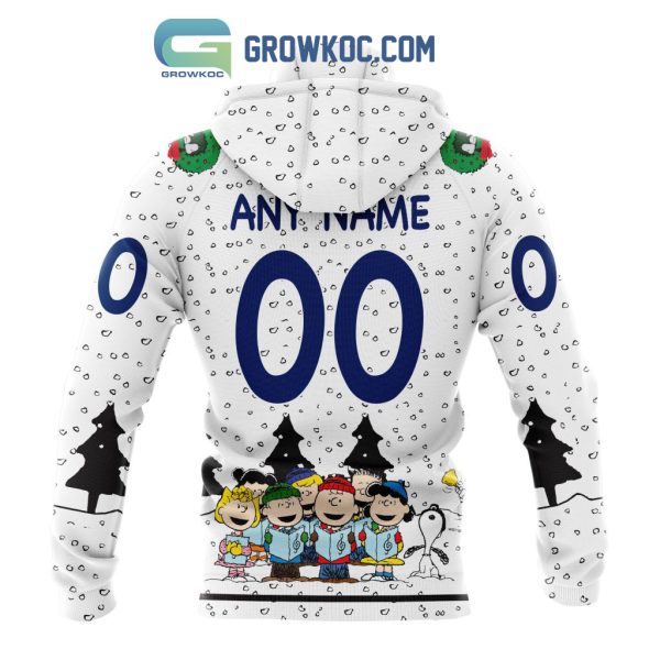 Tampa Bay Lightning NHL Mix Snoopy Peanuts Christmas Personalized Hoodie T Shirt