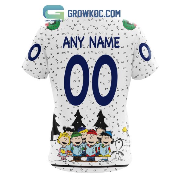 Tampa Bay Lightning NHL Mix Snoopy Peanuts Christmas Personalized Hoodie T Shirt