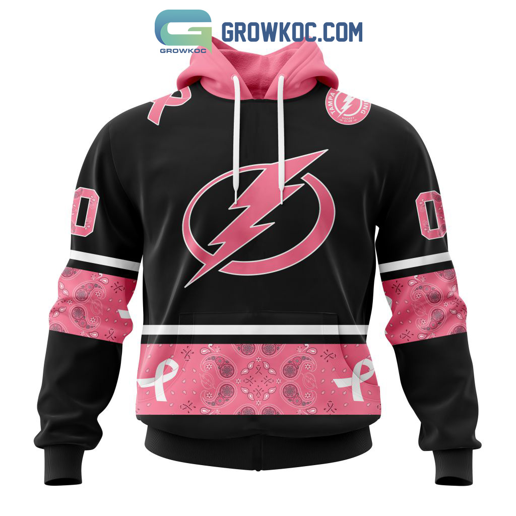 Pink tampa bay lightning hot sale shirt