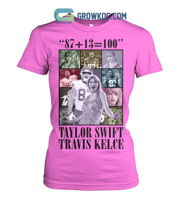 Taylor Swift And Travis Kelce 100 Points T Shirt