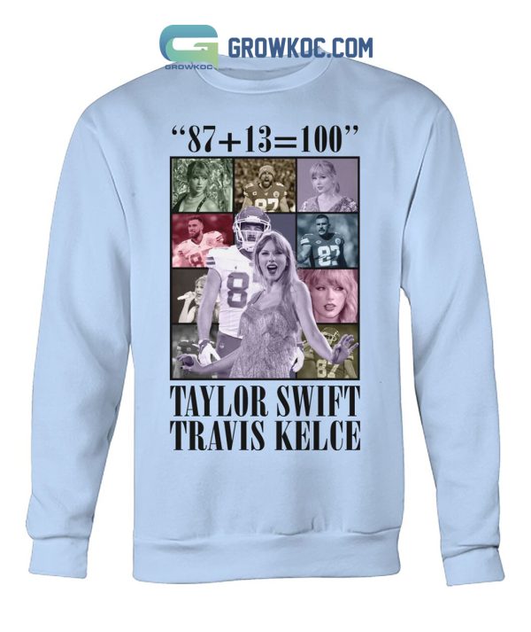 Taylor Swift And Travis Kelce 100 Points T Shirt