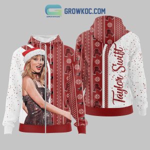 Taylor Swift Era Tours Christmas Zip Hoodie Sweater