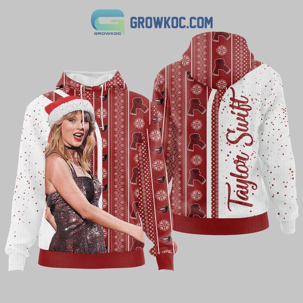 Taylor Swift Era Tours Christmas Zip Hoodie Sweater