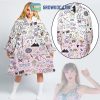 Taylor Swift Midnights Album Anti Hero Maroon Bejeweled Oodie Hoodie Blanket