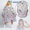 Taylor Swift Reputation Album Look What You Made Me Do Drawing Costume Oodie Hoodie Blanket