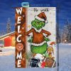 Texas A&M Aggies NCAA Grinch Football Welcome Christmas House Garden Flag