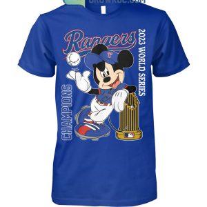 Texas Rangers 2023 World Series Champions Mickey T Shirt
