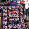 Texas Rangers Champions 2023 Fleece Blanket Quilt