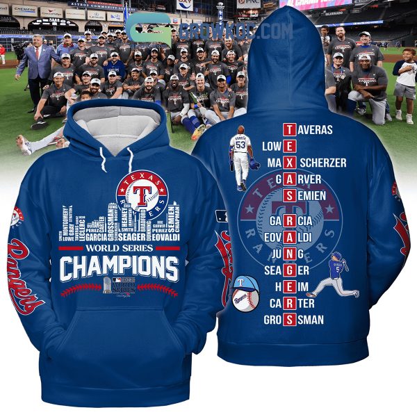 Texas Rangers Champions World Series 2023 Hoodie T Shirt