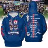 Texas Rangers Champions World Series 2023 Hoodie T Shirt
