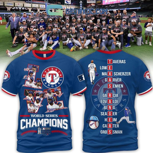 Texas Rangers Love World Series Champions Hoodie T Shirt