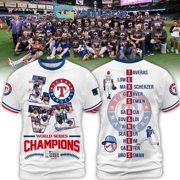 Texas Rangers Love World Series Champions Hoodie T Shirt