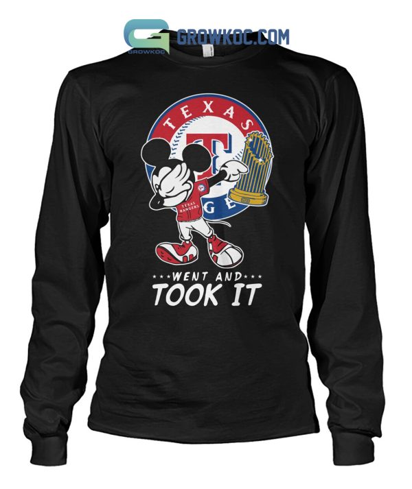 Texas Rangers Mickey Went And Took It T Shirt