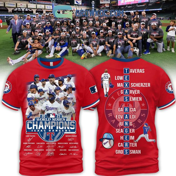 Texas Rangers World Series Champions 2023 Hoodie T Shirt