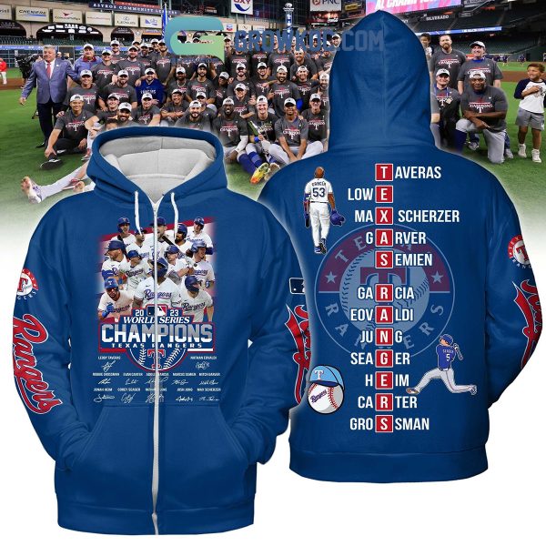 Texas Rangers World Series Champions 2023 Hoodie T Shirt