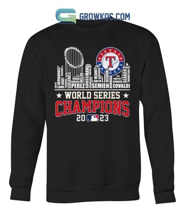 Texas Rangers World Series Champions 2023 T Shirt