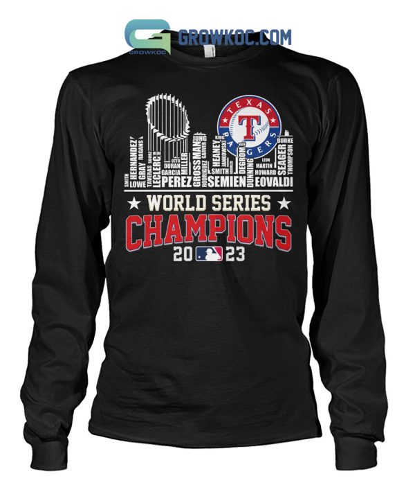 Texas Rangers World Series Champions 2023 T Shirt