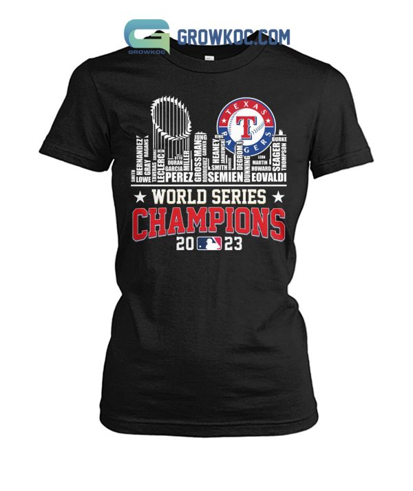 Texas Rangers World Series Champions 2023 T Shirt