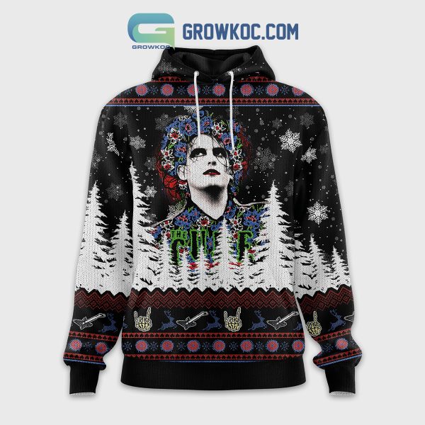 The Cuffs Rock Band Christmas Zip Hoodie Sweater