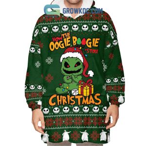 The Grinch How The Oogie Boogie Stole Christmas Oodie Blanket Hoodie