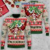 Ghost Snow Christmas Ugly Sweater