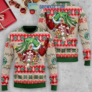 The Grinch Starbucks Coffee Christmas Ugly Sweater