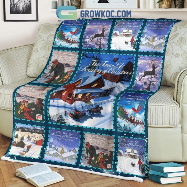 The Time Life Treasury Of Christmas Fleece Blanket Quilt