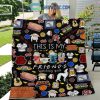 Some Of Us Grew Up Watching Friends The Cool Ones Still Do Fleece Blanket Quilt