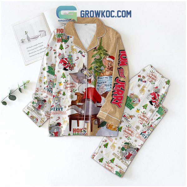 Tom And Jerry Christmas Surprise Ho Ho Ho Pajamas Set