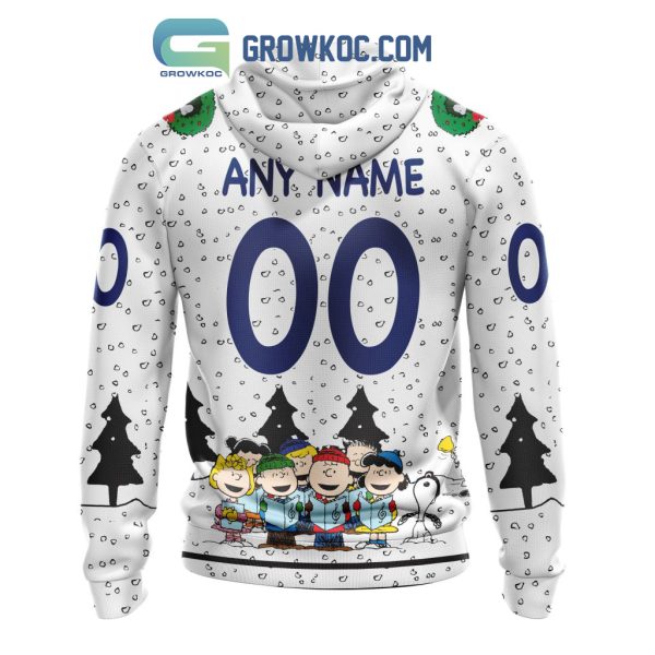 Toronto Maple Leafs NHL Mix Snoopy Peanuts Christmas Personalized Hoodie T Shirt