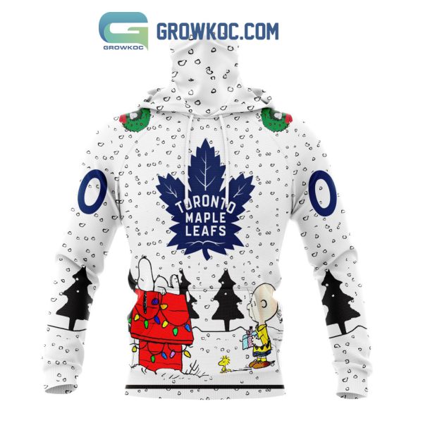 Toronto Maple Leafs NHL Mix Snoopy Peanuts Christmas Personalized Hoodie T Shirt