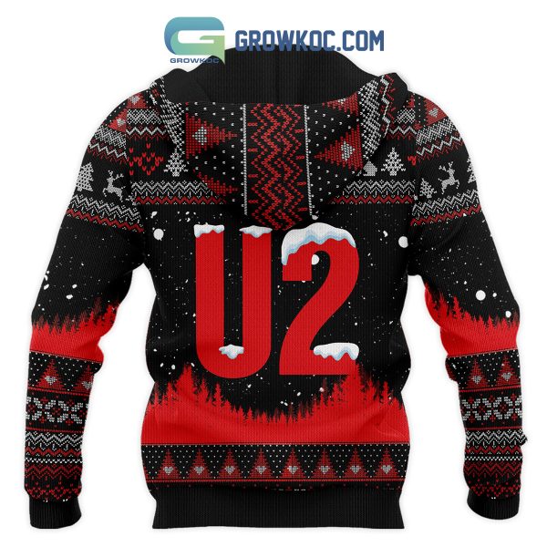 U2 The Snow’s Coming Down It’s Christmas Baby Hoodie T Shirt