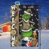 Texas Longhorns NCAA Grinch Football Welcome Christmas House Garden Flag