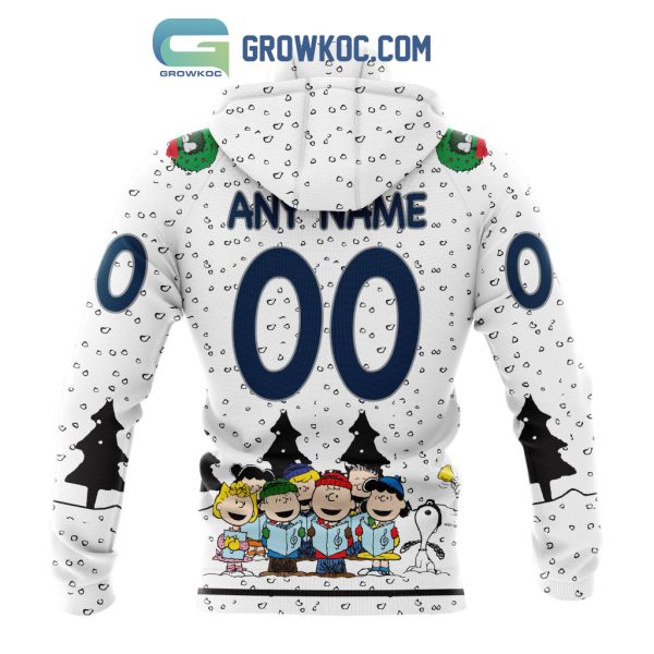 Vancouver Canucks NHL Mix Snoopy Peanuts Christmas Personalized Hoodie T Shirt