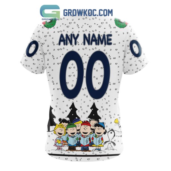 Vancouver Canucks NHL Mix Snoopy Peanuts Christmas Personalized Hoodie T Shirt