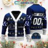 Toronto Maple Leafs Supporter Christmas Holiday Personalized Ugly Sweater