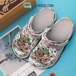 Walt Disney Mickey Mouse Merry Christmas Clogs Crocs