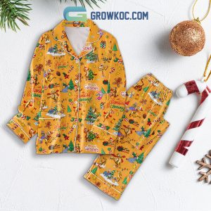 Winnie The Pooh And Tigger Merry Christmas Santa’s Coming Pajamas Set