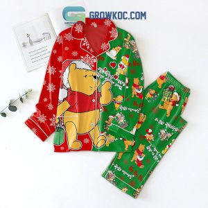 Winnie The Pooh It’s Most Wonderful Time Of The Year Pajamas Set