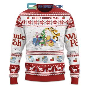 Winnie The Pooh Merry Christmas Ugly Sweater