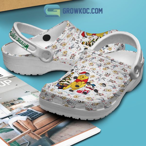 Winnie The Pooh The Most Wonderful Time Of The Year Clogs Crocs