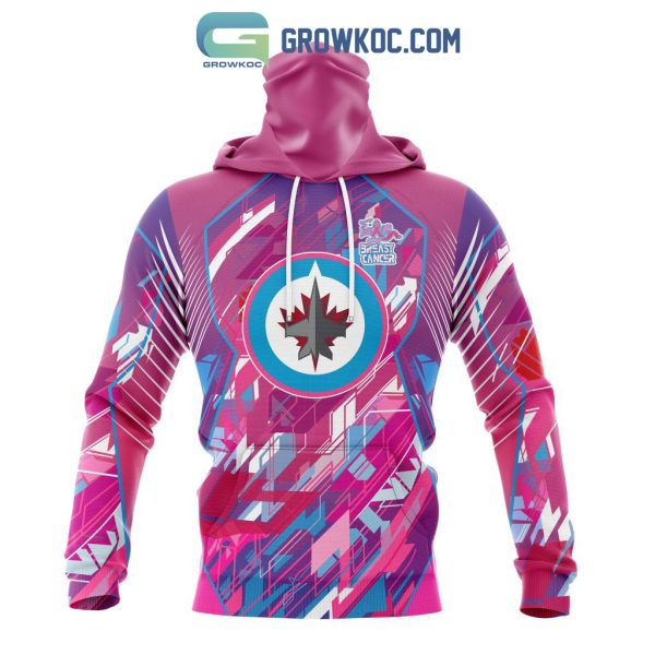 Winnipeg Jets NHL Special Design I Pink I Can! Fearless Again Breast Cancer Hoodie T Shirt