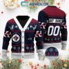 Five Finger Death Punch Merry Christmas Knuckleheads Custom Name Number Personalization Christmas Ugly Sweater