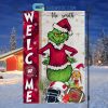 Alabama Crimson Tide Football Snowman Welcome Christmas House Garden Flag