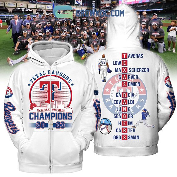 World Series 2023 Champions Texas Rangers Hoodie T Shirt