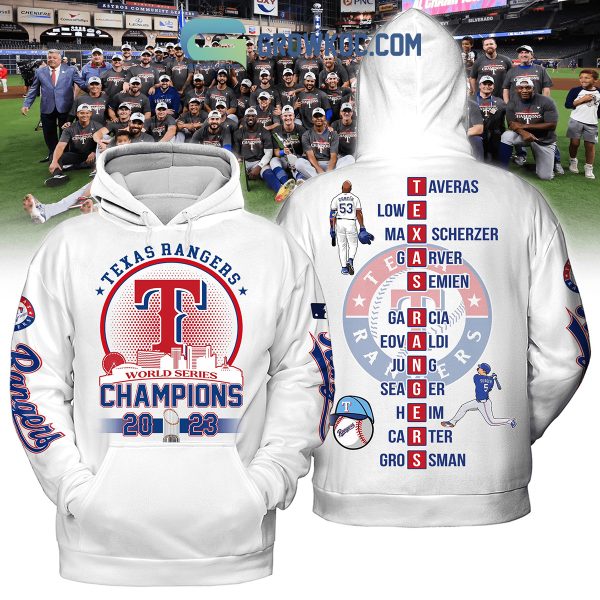 World Series 2023 Champions Texas Rangers Hoodie T Shirt